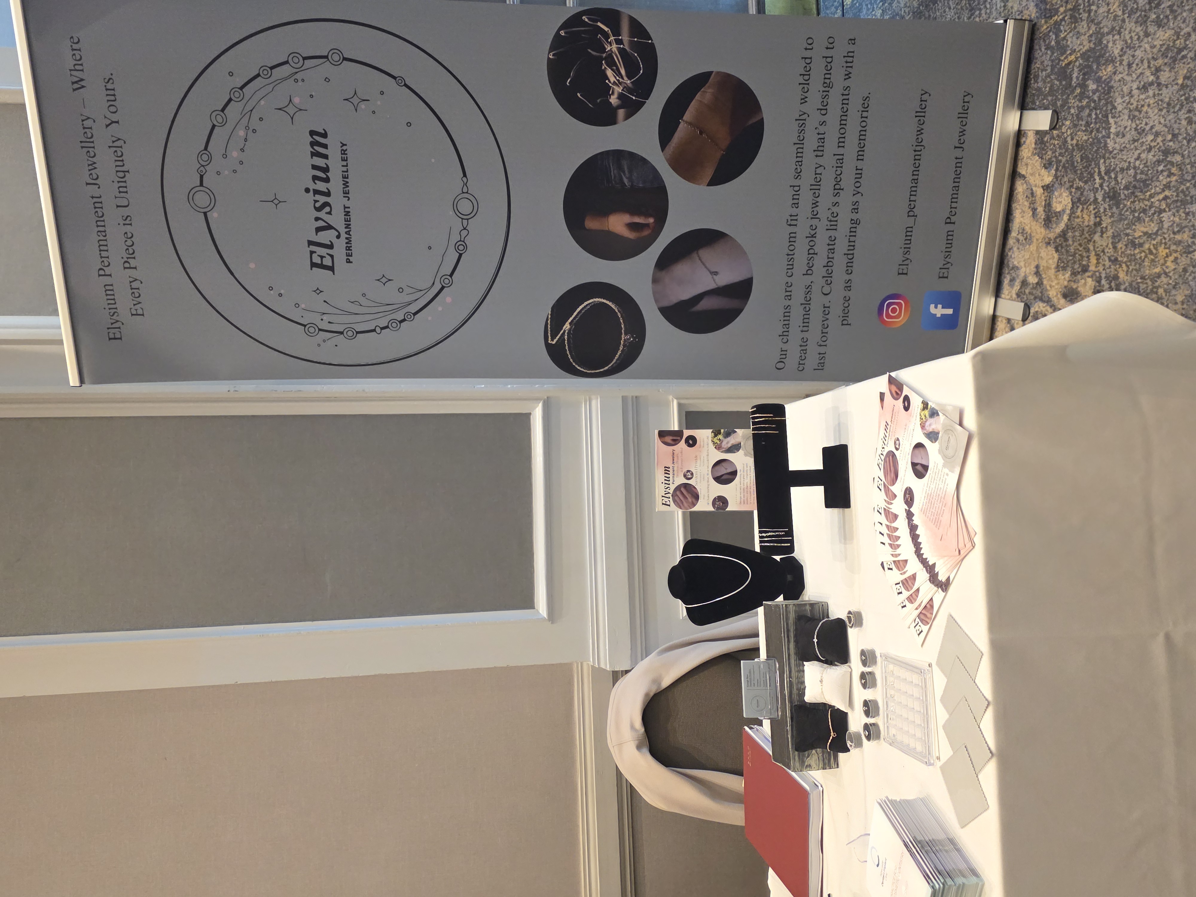 Permanent jewellery - piece, pop up womens day