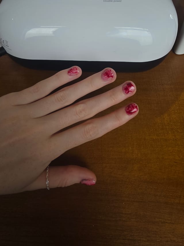 Nail set - blood nails