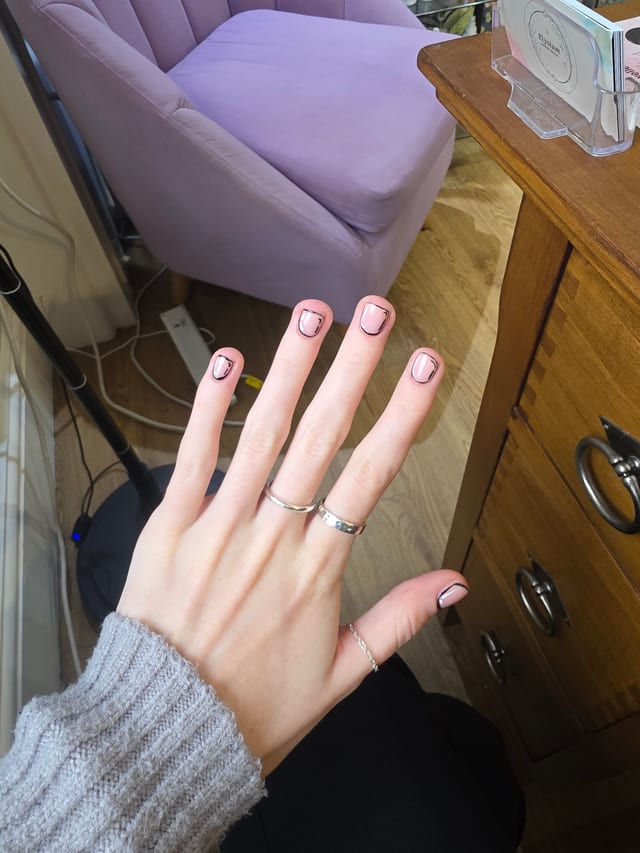 Nail set - cartoon nails from far away